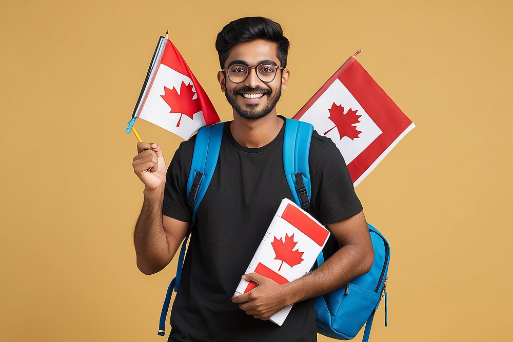 Boy as a Canada study visa Jalandhar
