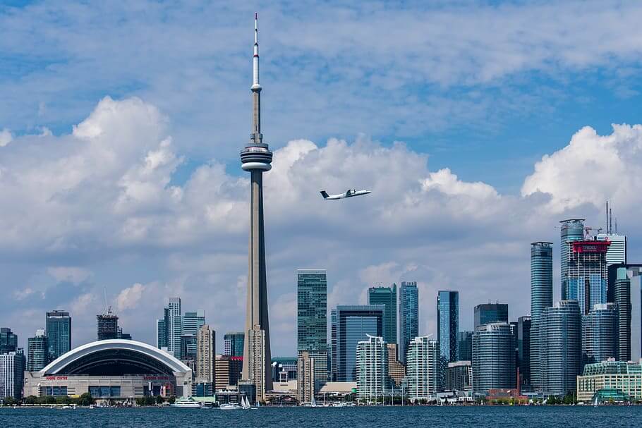 Toronto's CN Tower - Canada tourist visa Jalandhar
